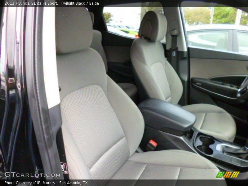 Twilight Black / Beige 2013 Hyundai Santa Fe Sport