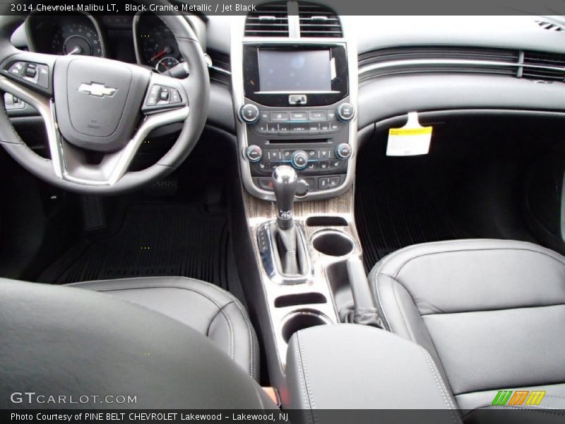 Black Granite Metallic / Jet Black 2014 Chevrolet Malibu LT
