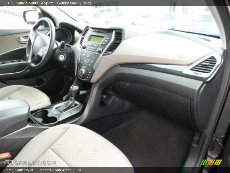 Twilight Black / Beige 2013 Hyundai Santa Fe Sport
