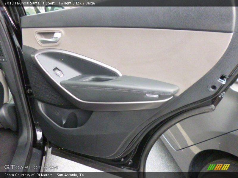 Twilight Black / Beige 2013 Hyundai Santa Fe Sport