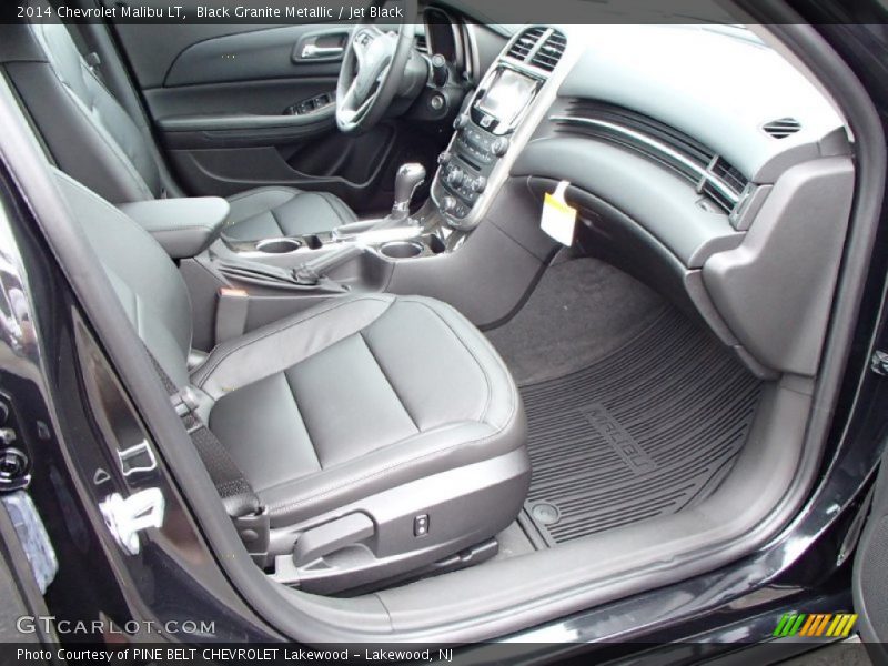 Black Granite Metallic / Jet Black 2014 Chevrolet Malibu LT