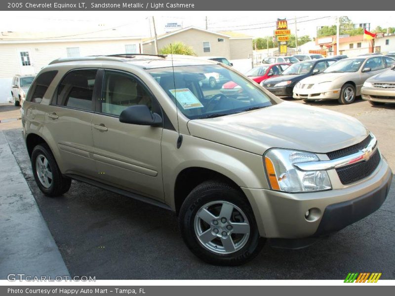 Sandstone Metallic / Light Cashmere 2005 Chevrolet Equinox LT