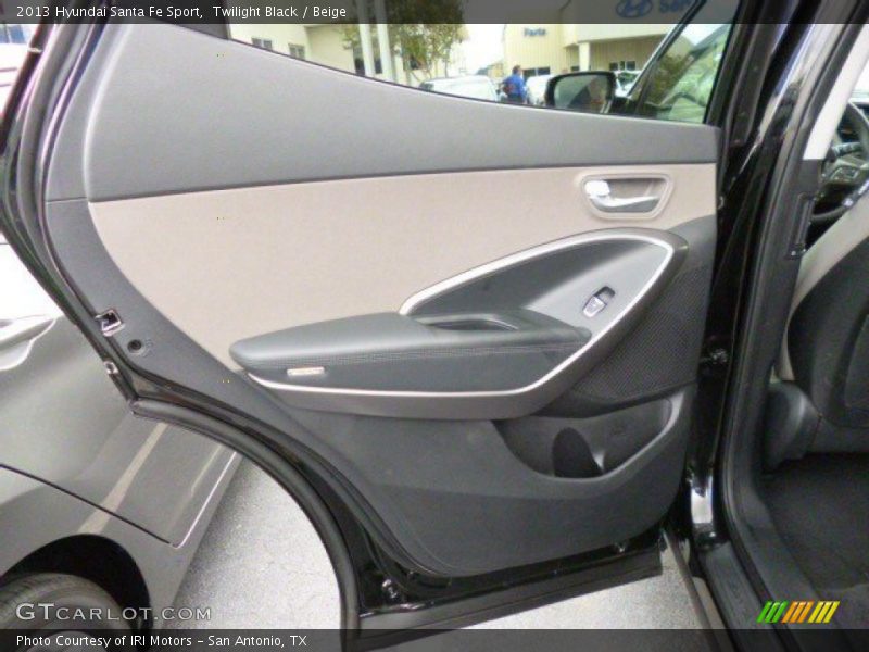 Twilight Black / Beige 2013 Hyundai Santa Fe Sport