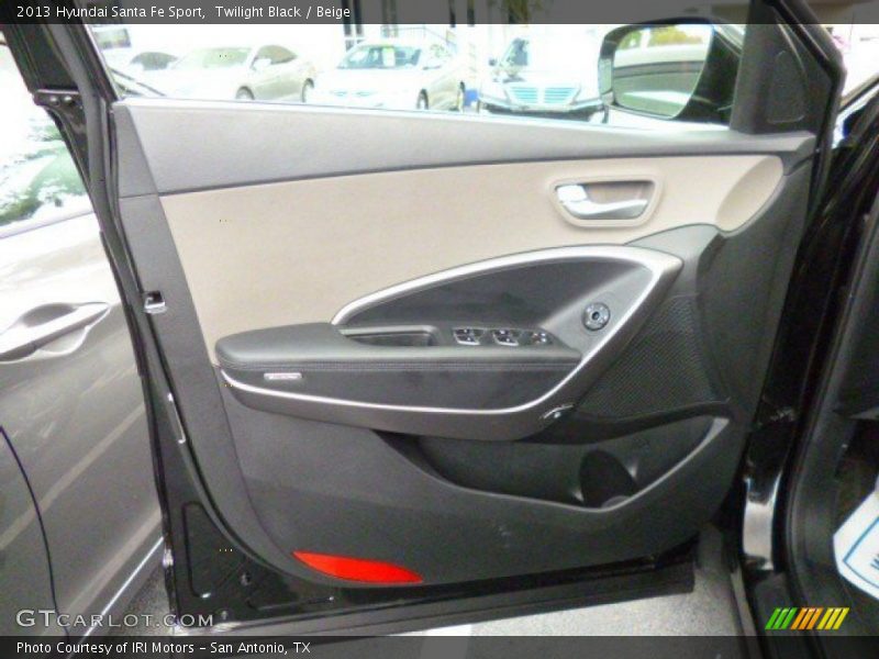 Twilight Black / Beige 2013 Hyundai Santa Fe Sport