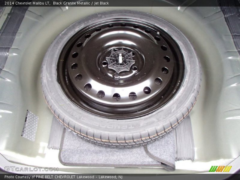 Black Granite Metallic / Jet Black 2014 Chevrolet Malibu LT