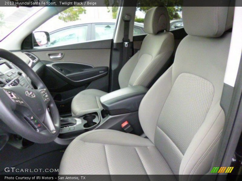 Twilight Black / Beige 2013 Hyundai Santa Fe Sport