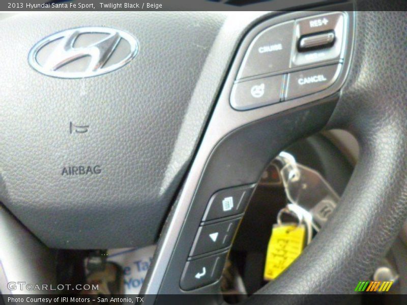 Twilight Black / Beige 2013 Hyundai Santa Fe Sport