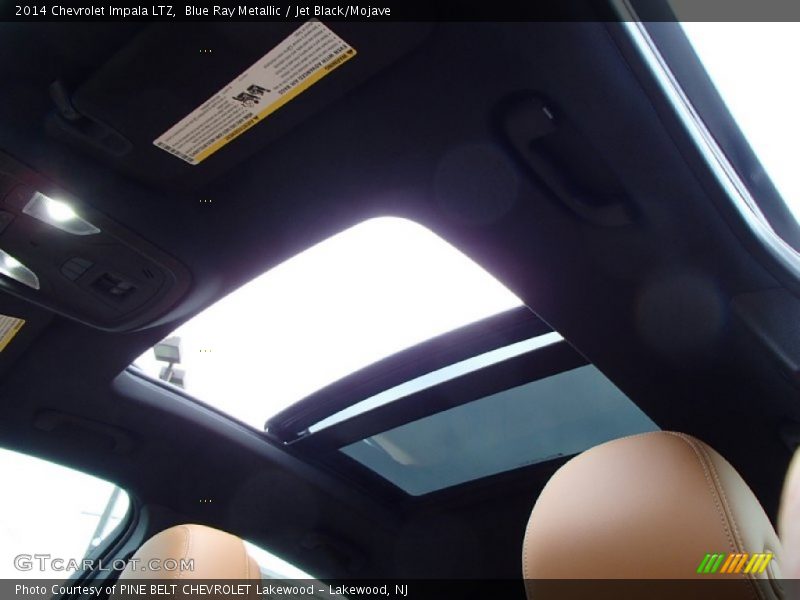Sunroof of 2014 Impala LTZ