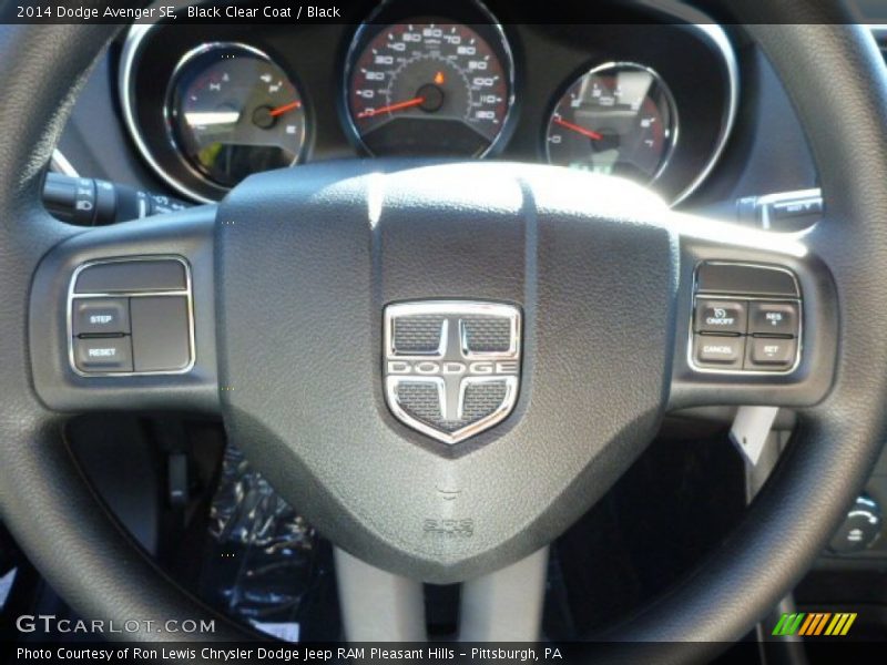 Black Clear Coat / Black 2014 Dodge Avenger SE