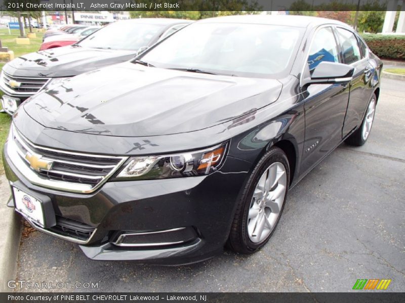 Ashen Gray Metallic / Jet Black 2014 Chevrolet Impala LT
