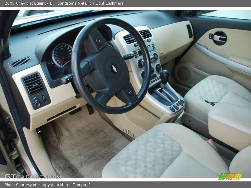 Sandstone Metallic / Light Cashmere 2005 Chevrolet Equinox LT