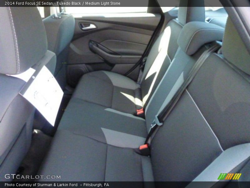 Tuxedo Black / Medium Light Stone 2014 Ford Focus SE Sedan
