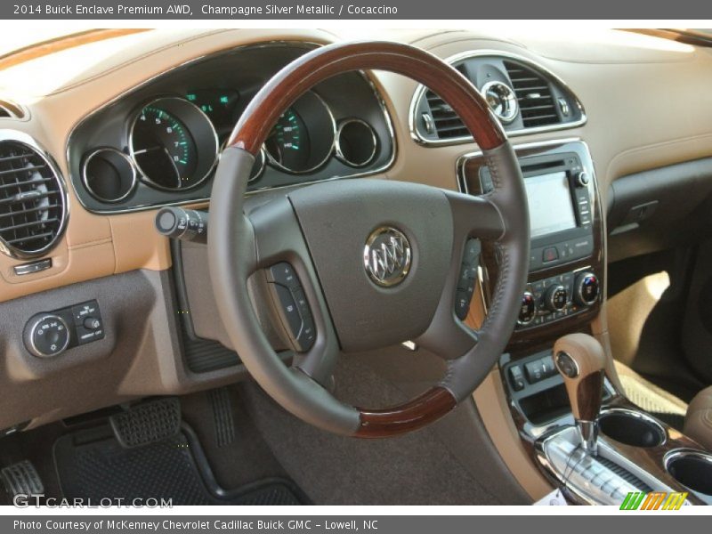  2014 Enclave Premium AWD Steering Wheel