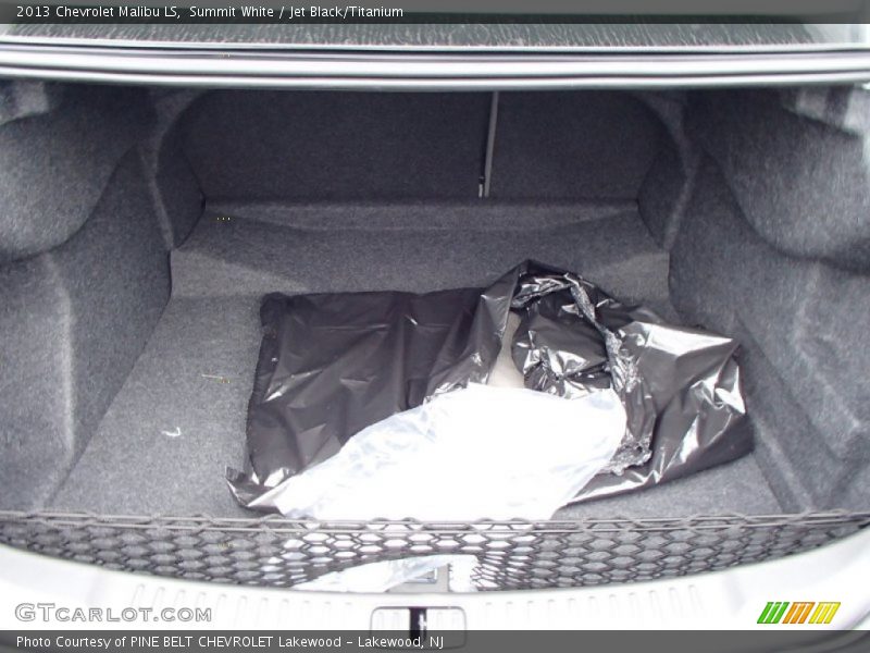 Summit White / Jet Black/Titanium 2013 Chevrolet Malibu LS