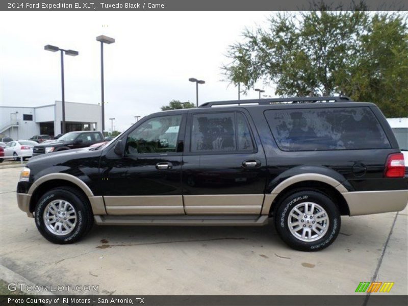 Tuxedo Black / Camel 2014 Ford Expedition EL XLT