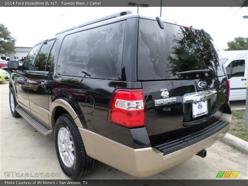 Tuxedo Black / Camel 2014 Ford Expedition EL XLT