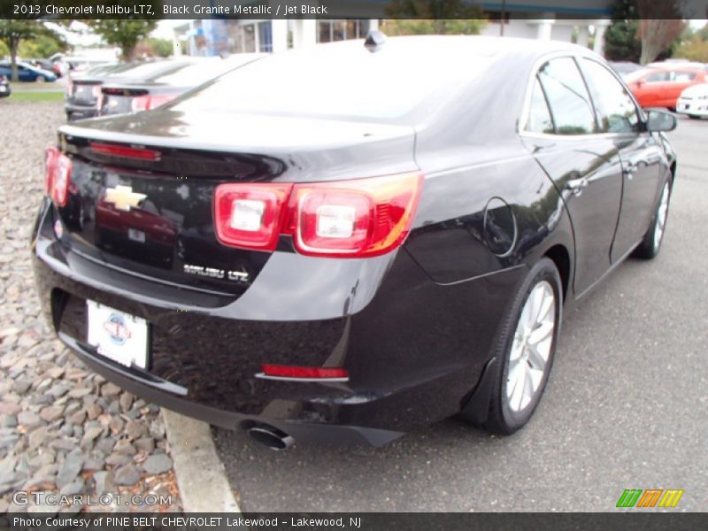 Black Granite Metallic / Jet Black 2013 Chevrolet Malibu LTZ