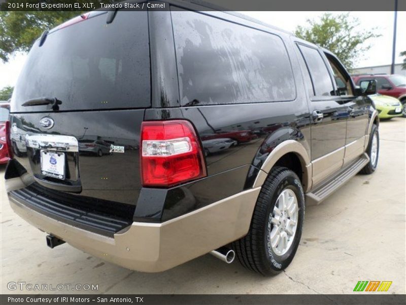Tuxedo Black / Camel 2014 Ford Expedition EL XLT