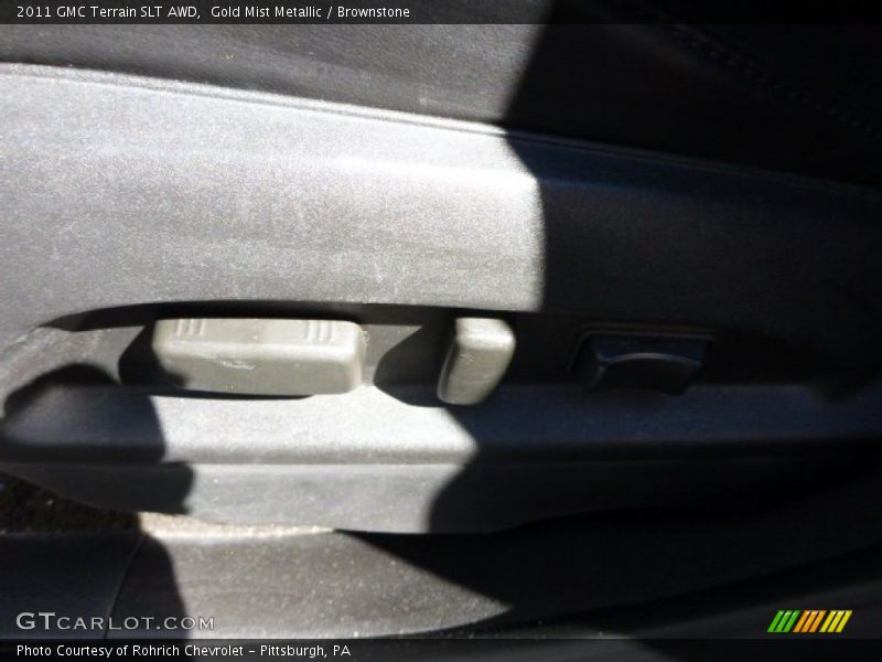 Gold Mist Metallic / Brownstone 2011 GMC Terrain SLT AWD