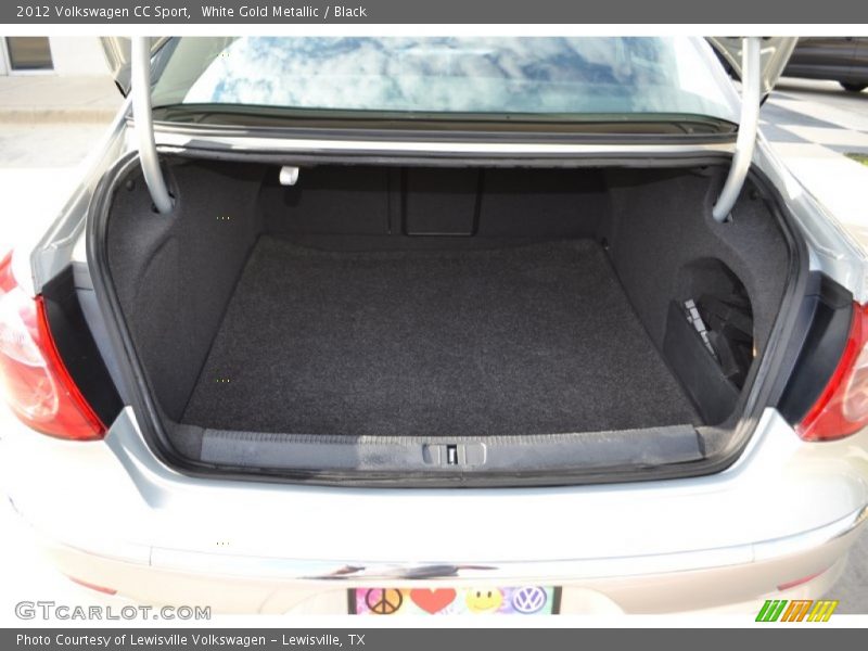 White Gold Metallic / Black 2012 Volkswagen CC Sport