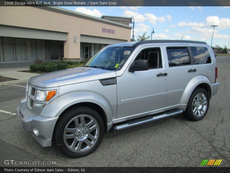Bright Silver Metallic / Dark Slate Gray 2008 Dodge Nitro R/T 4x4
