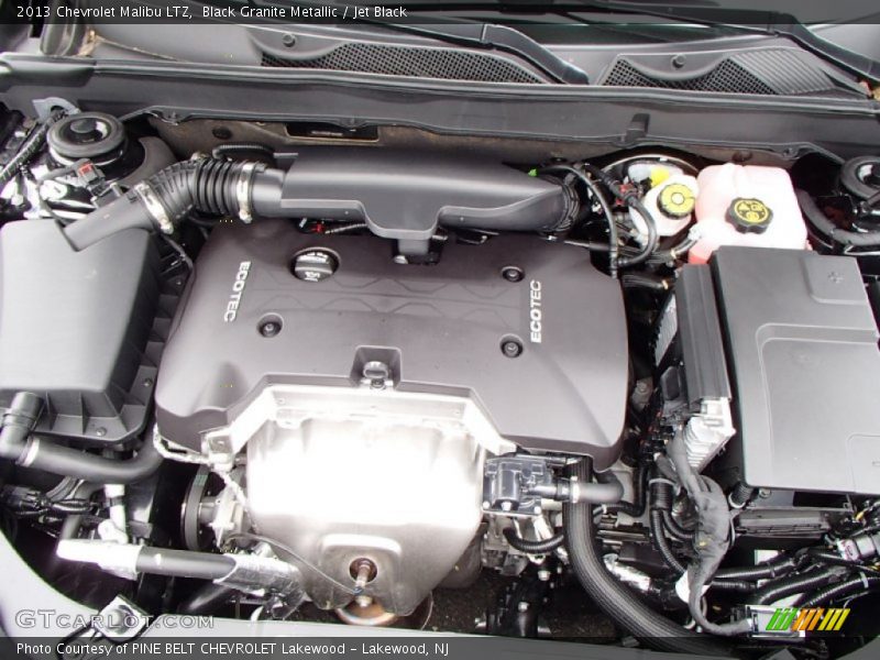 Black Granite Metallic / Jet Black 2013 Chevrolet Malibu LTZ