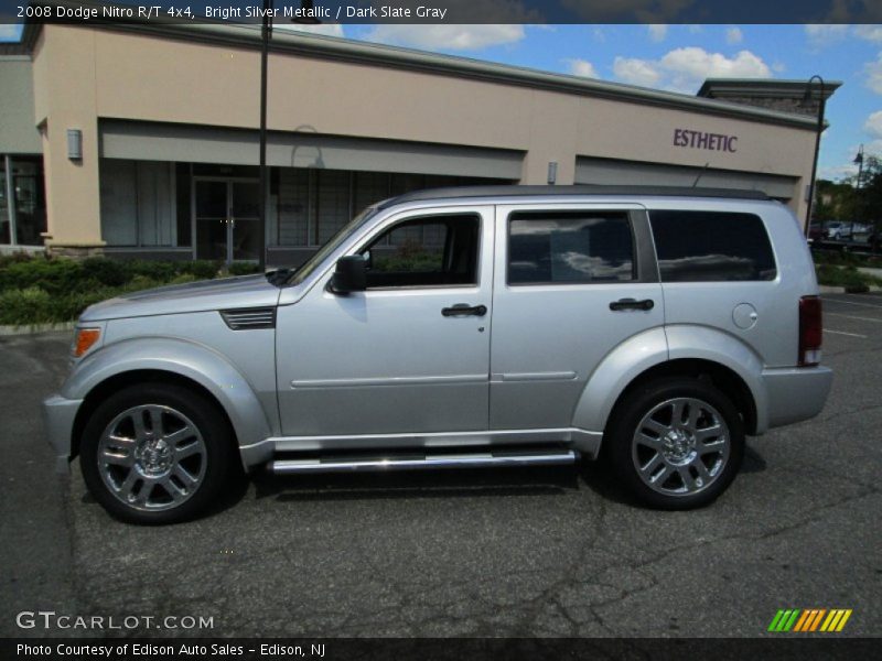 Bright Silver Metallic / Dark Slate Gray 2008 Dodge Nitro R/T 4x4