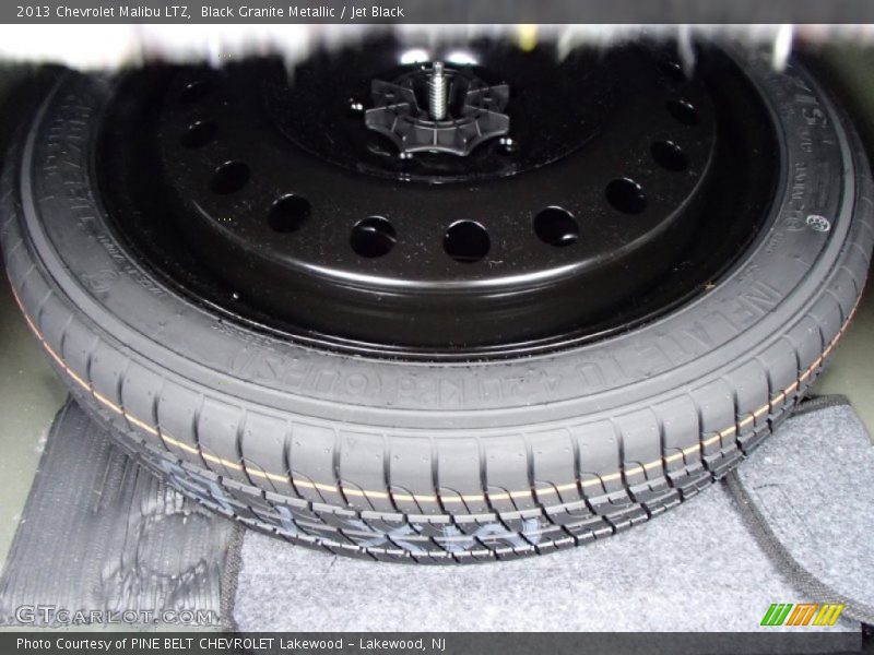Black Granite Metallic / Jet Black 2013 Chevrolet Malibu LTZ