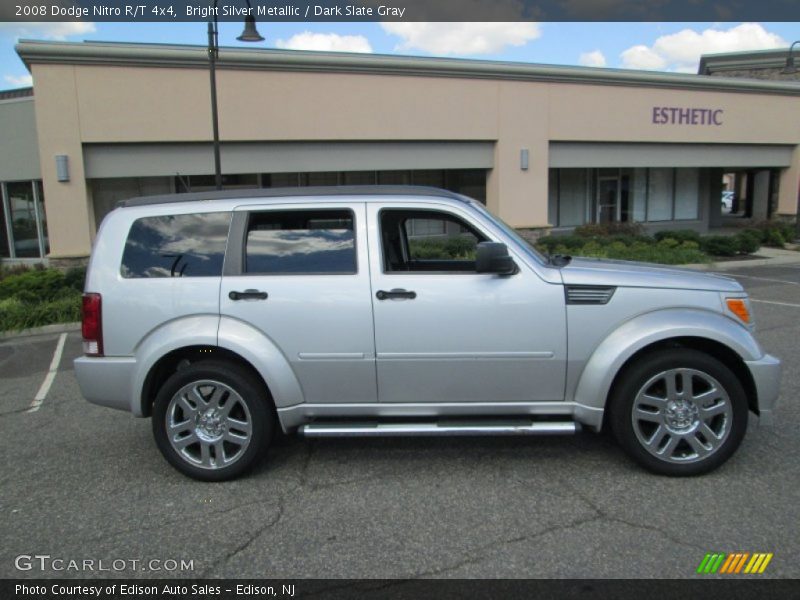 Bright Silver Metallic / Dark Slate Gray 2008 Dodge Nitro R/T 4x4