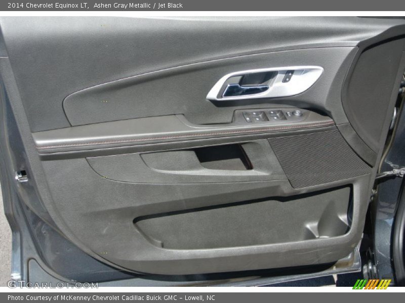 Ashen Gray Metallic / Jet Black 2014 Chevrolet Equinox LT