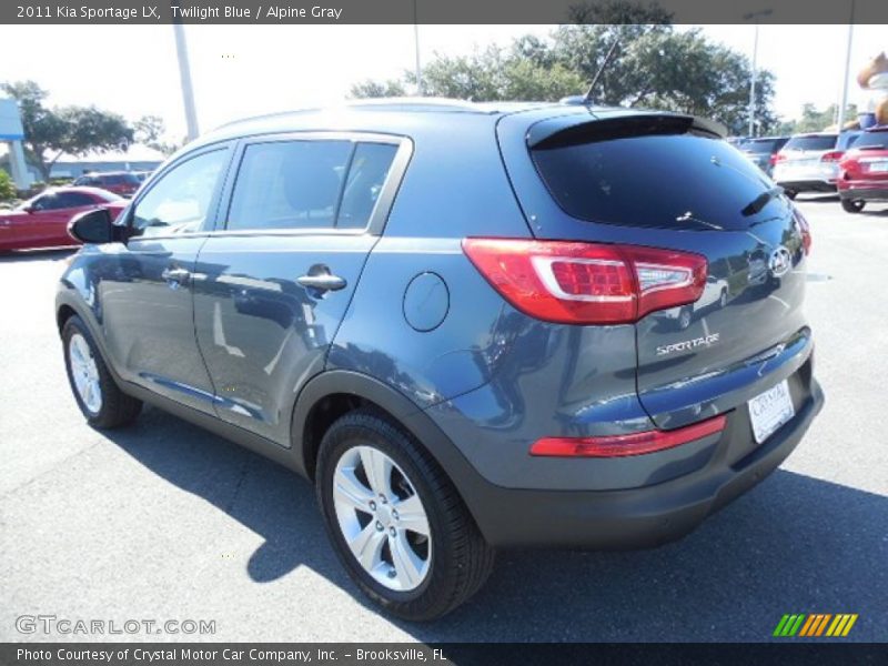 Twilight Blue / Alpine Gray 2011 Kia Sportage LX