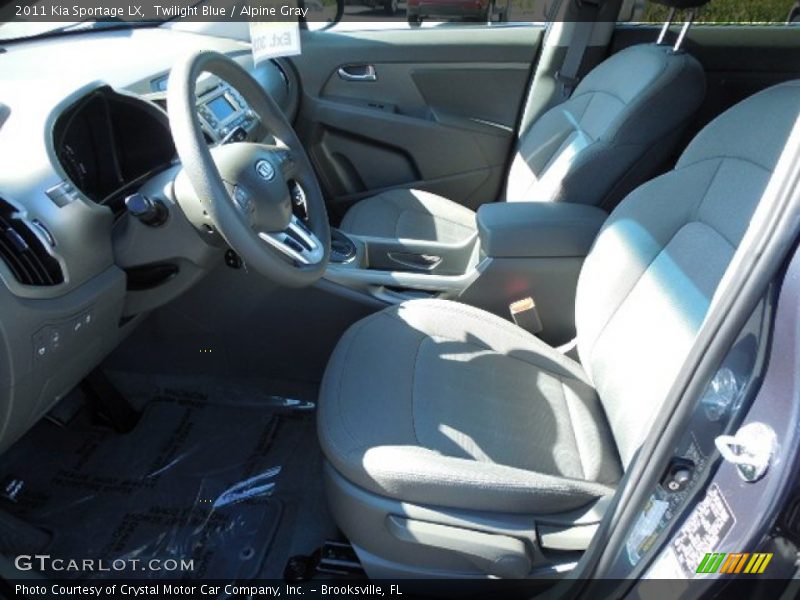 Twilight Blue / Alpine Gray 2011 Kia Sportage LX