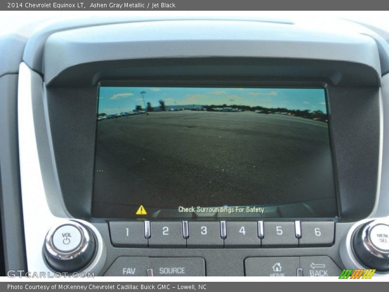 Ashen Gray Metallic / Jet Black 2014 Chevrolet Equinox LT
