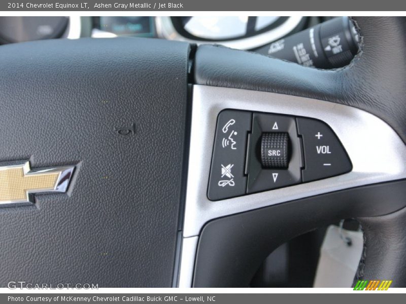Ashen Gray Metallic / Jet Black 2014 Chevrolet Equinox LT