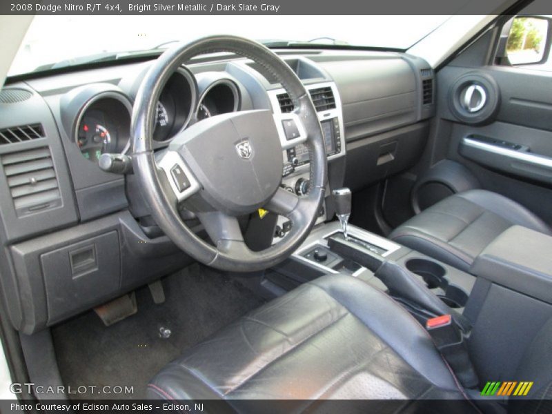 Bright Silver Metallic / Dark Slate Gray 2008 Dodge Nitro R/T 4x4