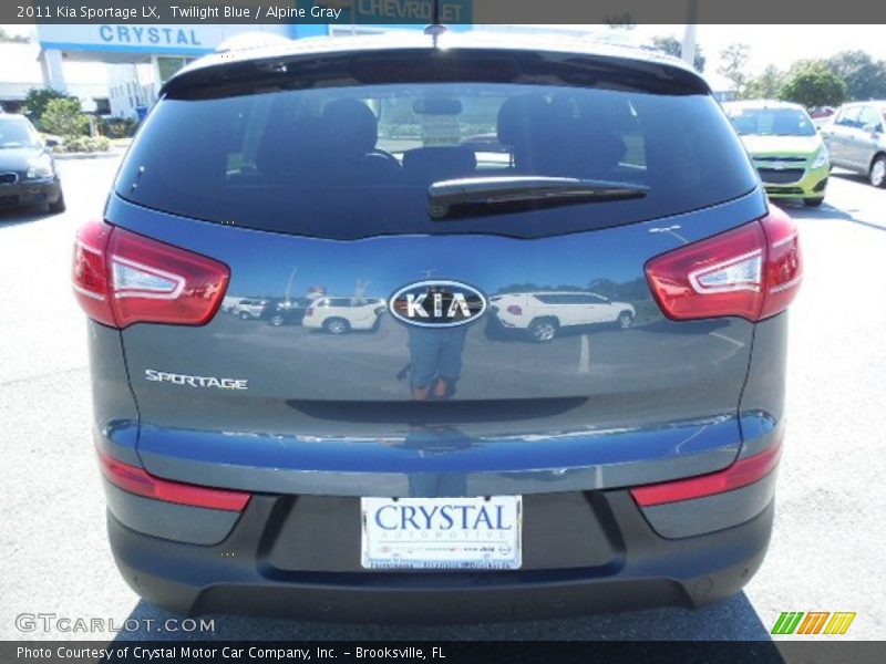 Twilight Blue / Alpine Gray 2011 Kia Sportage LX