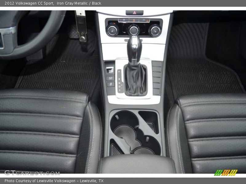 Iron Gray Metallic / Black 2012 Volkswagen CC Sport