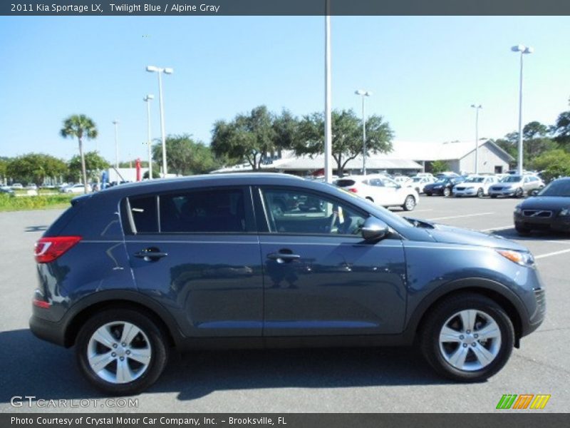 Twilight Blue / Alpine Gray 2011 Kia Sportage LX