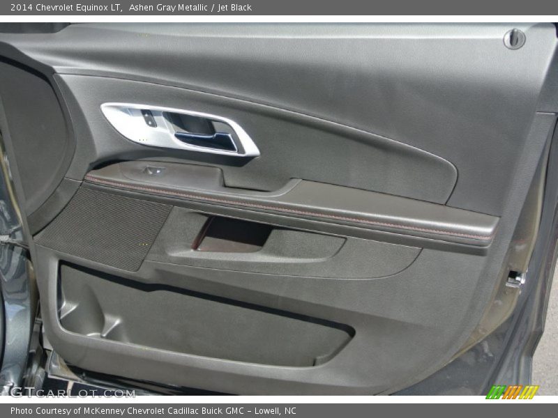 Ashen Gray Metallic / Jet Black 2014 Chevrolet Equinox LT