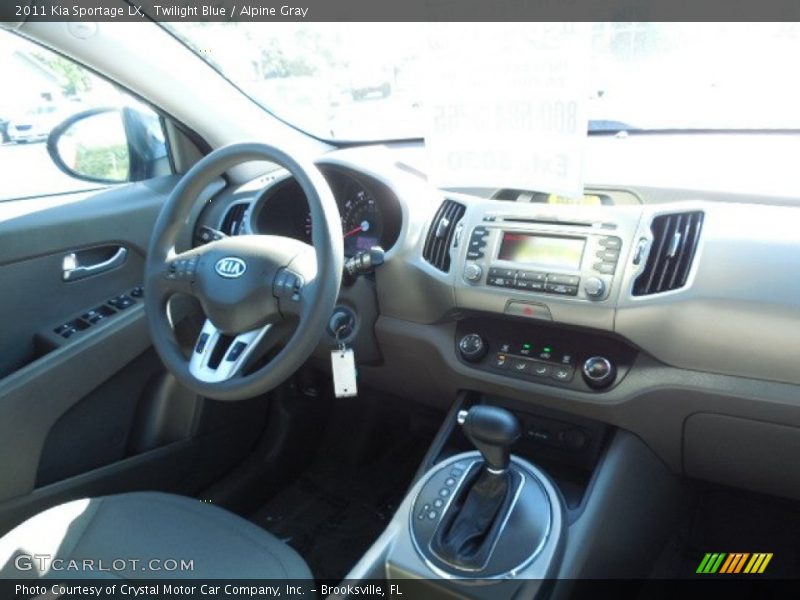 Twilight Blue / Alpine Gray 2011 Kia Sportage LX