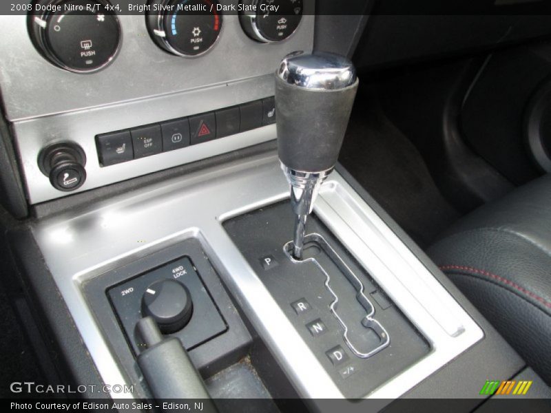 Bright Silver Metallic / Dark Slate Gray 2008 Dodge Nitro R/T 4x4
