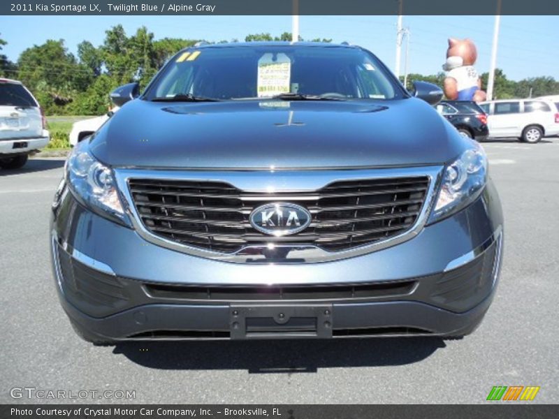 Twilight Blue / Alpine Gray 2011 Kia Sportage LX
