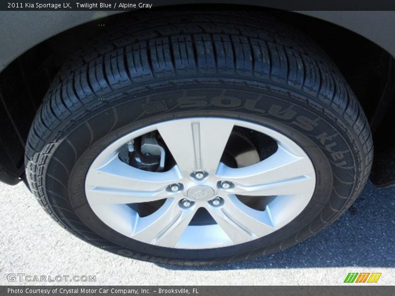 Twilight Blue / Alpine Gray 2011 Kia Sportage LX
