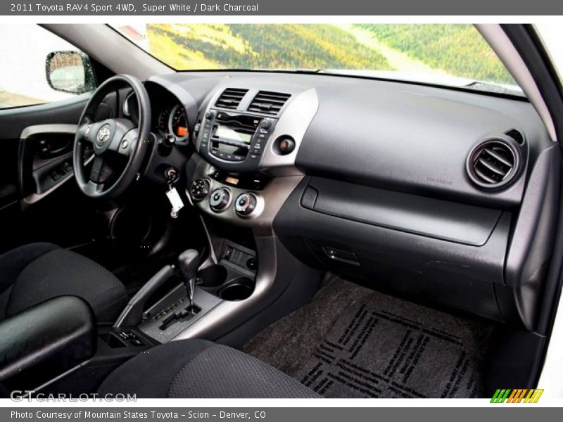 Super White / Dark Charcoal 2011 Toyota RAV4 Sport 4WD