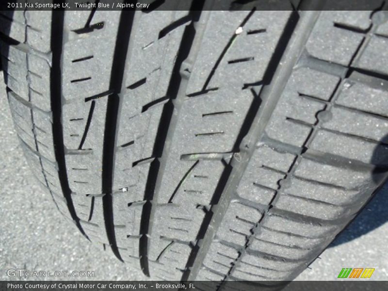 Twilight Blue / Alpine Gray 2011 Kia Sportage LX