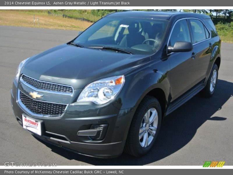 Ashen Gray Metallic / Light Titanium/Jet Black 2014 Chevrolet Equinox LS