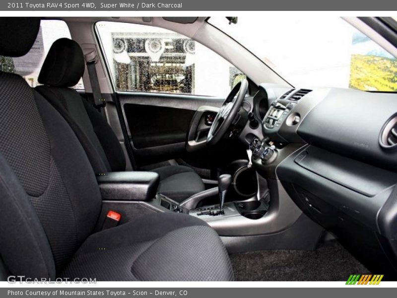 Super White / Dark Charcoal 2011 Toyota RAV4 Sport 4WD