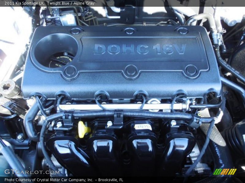 Twilight Blue / Alpine Gray 2011 Kia Sportage LX
