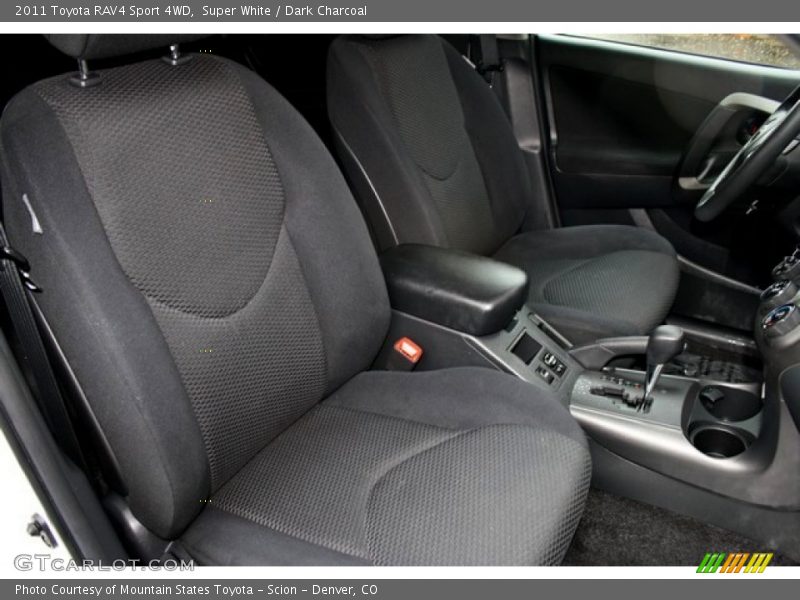 Super White / Dark Charcoal 2011 Toyota RAV4 Sport 4WD
