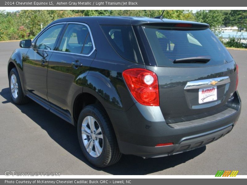 Ashen Gray Metallic / Light Titanium/Jet Black 2014 Chevrolet Equinox LS